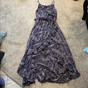 Paisley Boho Maxi Dress